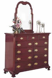 cherry dressing chest