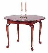 cherry dining table round